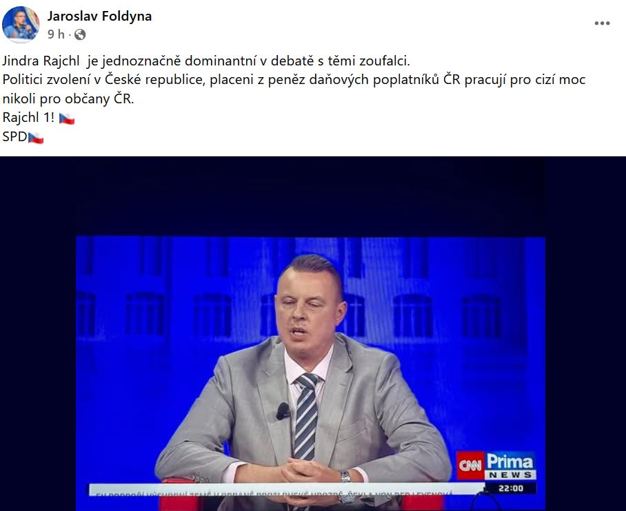 reakce na politickou debatu 